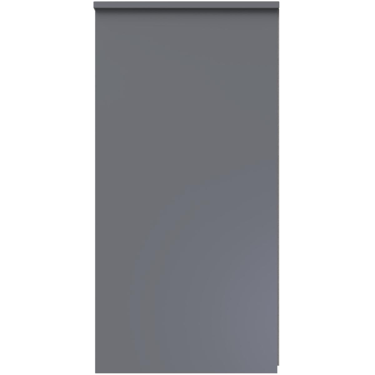 Padstow Assembled 6 Drawer Midi Chest - Uniform Gloss & Dusk Grey – image 8