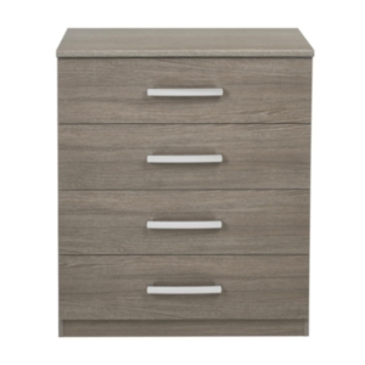 Riviera Four Drawer Chest - White – image 2