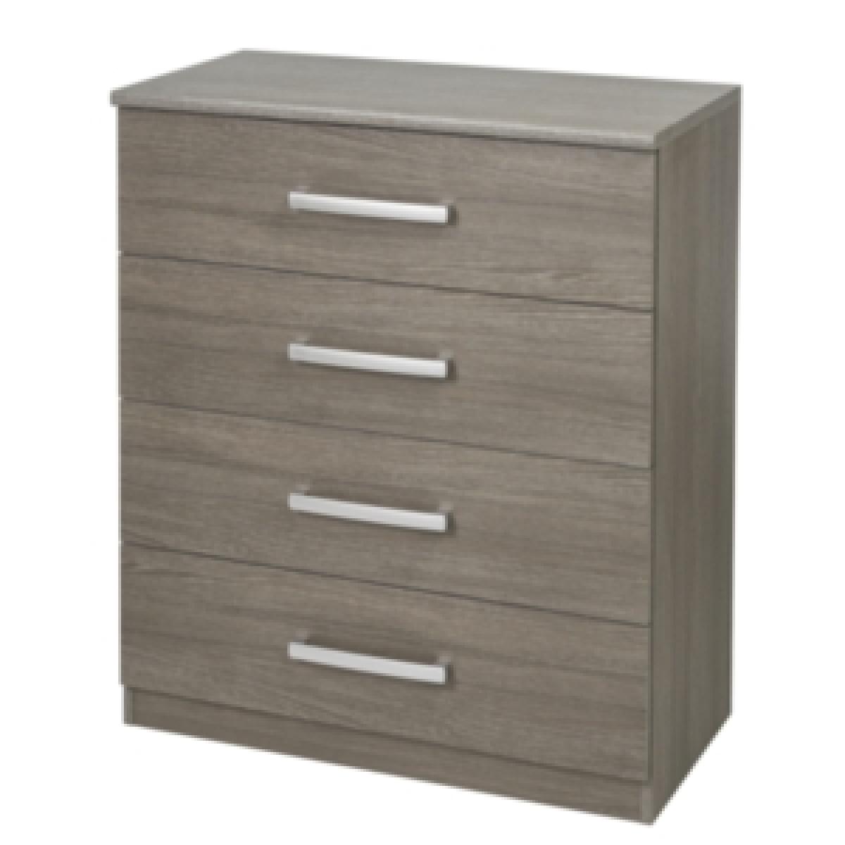 Riviera Four Drawer Chest - White – image 3