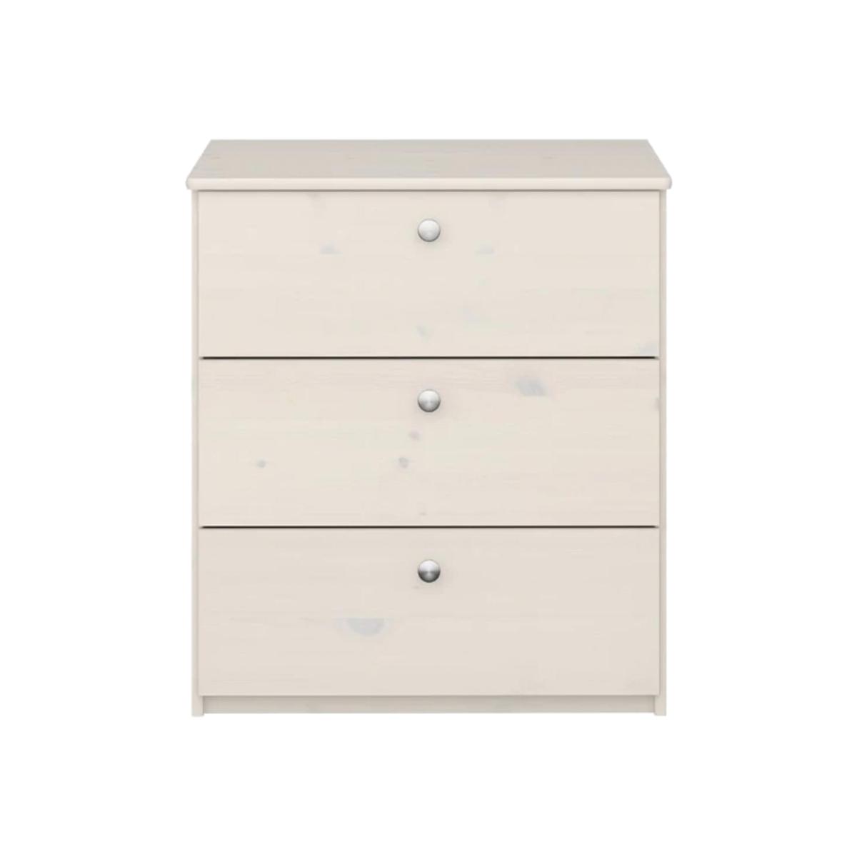 Steens For Kids 3 Drawer Chest - White Wash