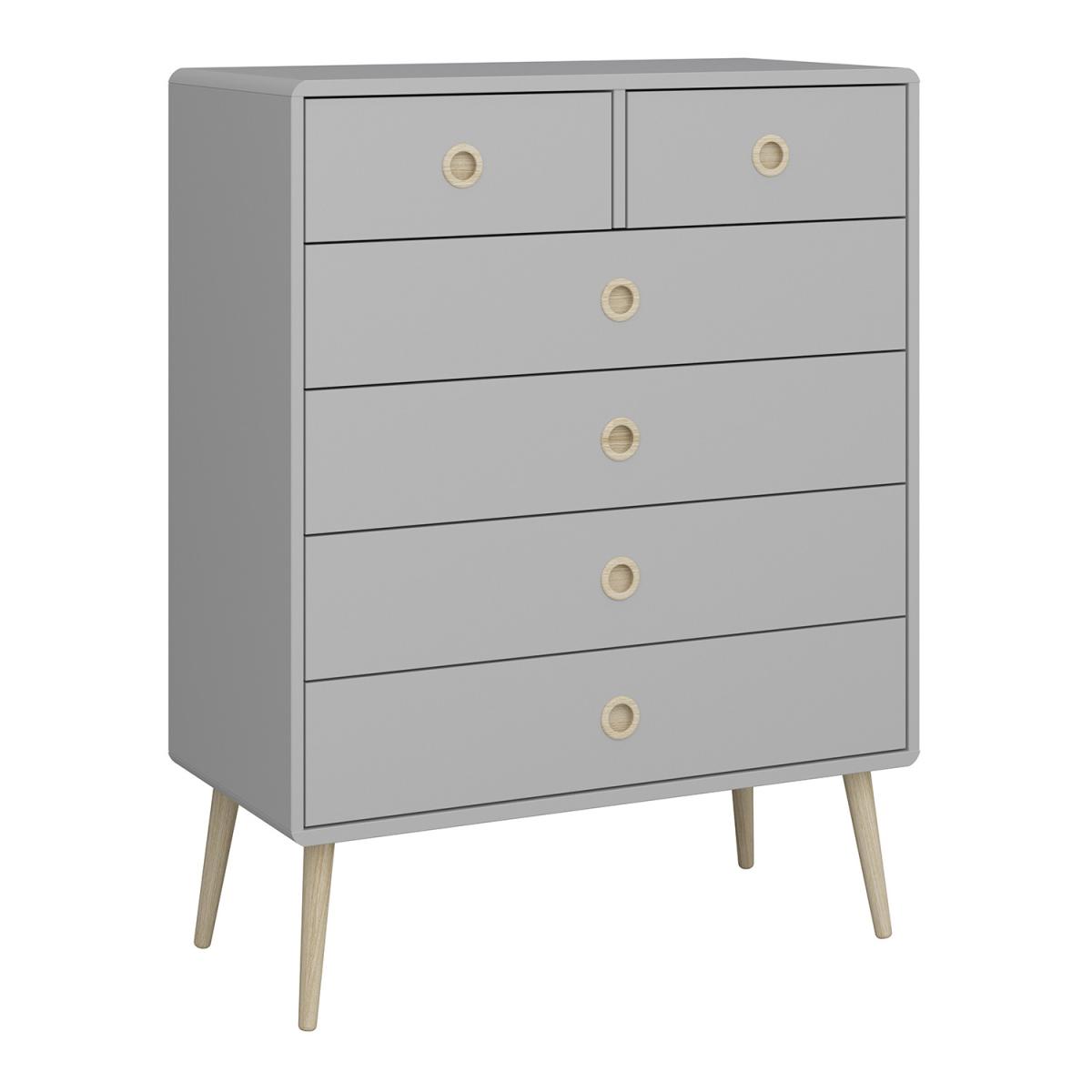 Steens Softline 2 + 4 Draw Chest - White – image 6