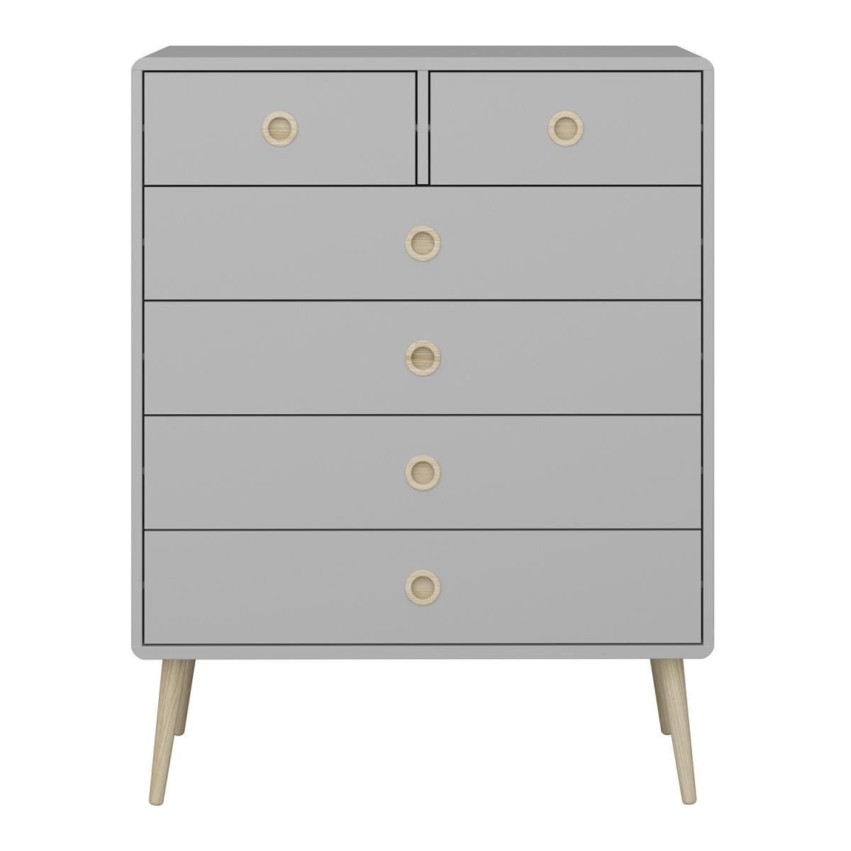 Steens Softline 2 + 4 Draw Chest - White – image 8