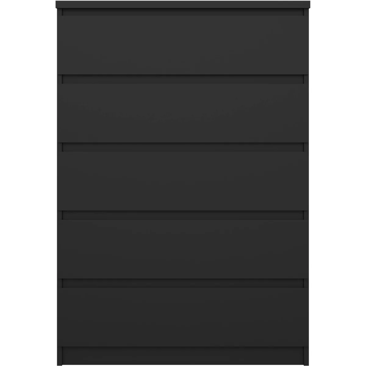 Naia Chest of 5 Drawers in Black Matt - Black Matt – image 2