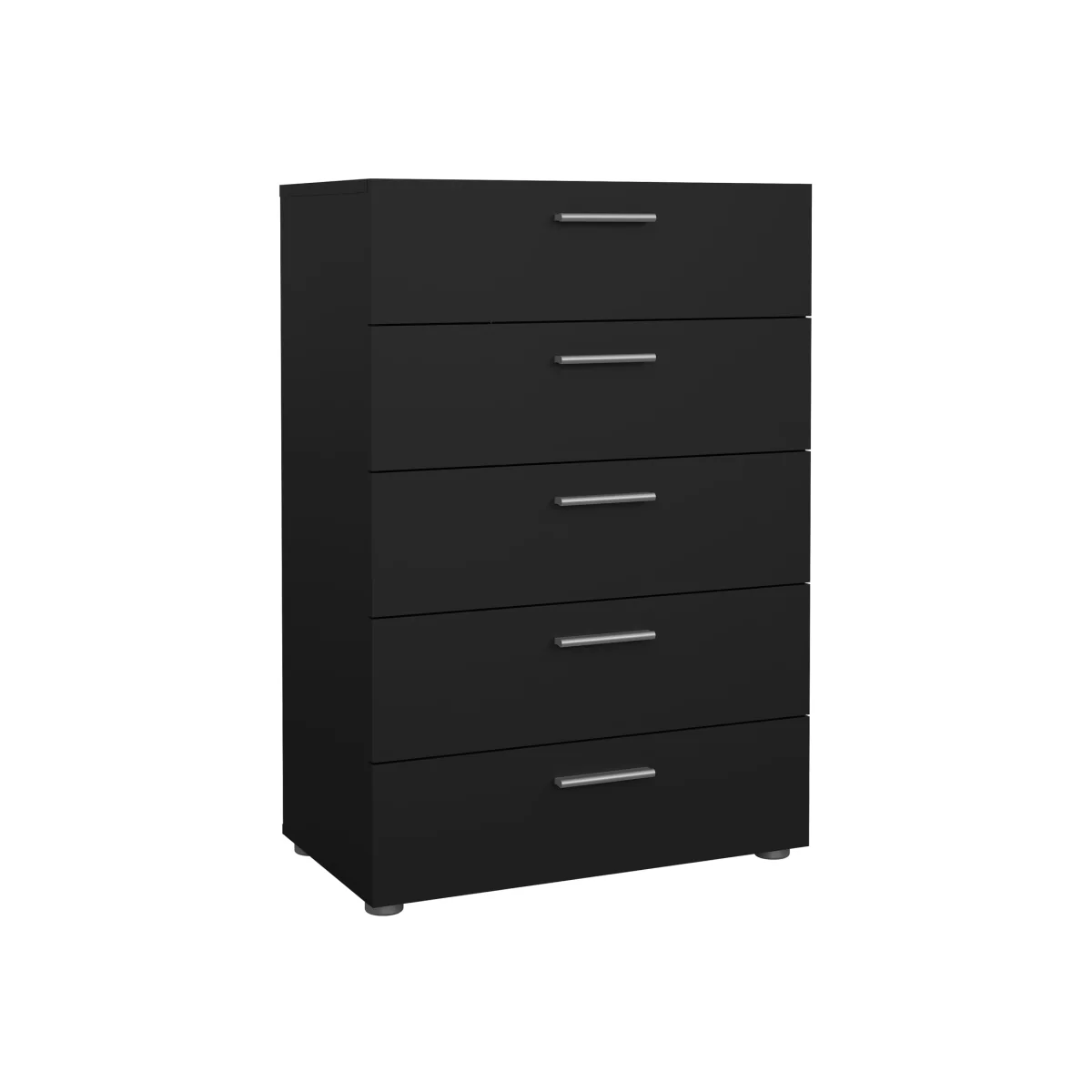 Furniture To Go Pepe Chest of 5 Drawers - Black – image 1