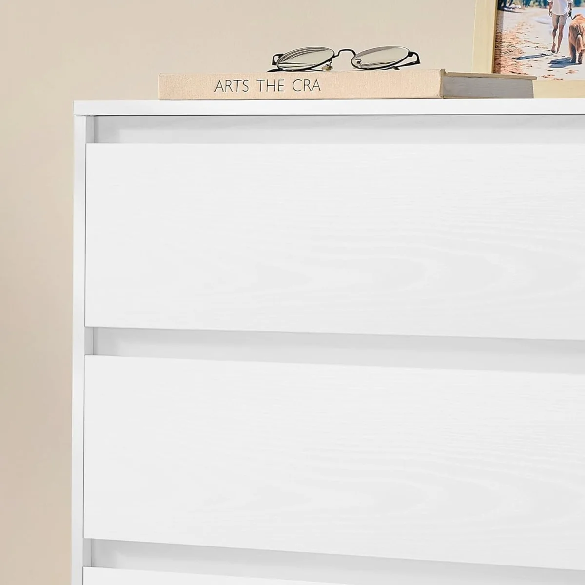 VASAGLE KAILYN Collection Chest of Drawers for Bedroom - Snow White – image 4