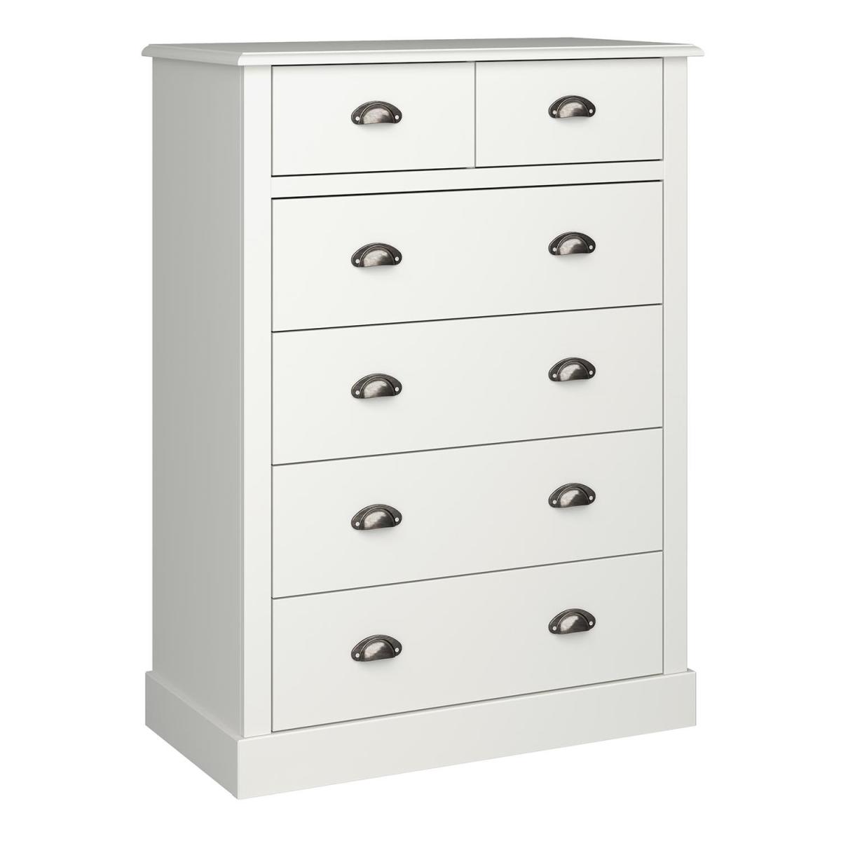 Sandringham 6-Drawer Chest - Off White – image 2