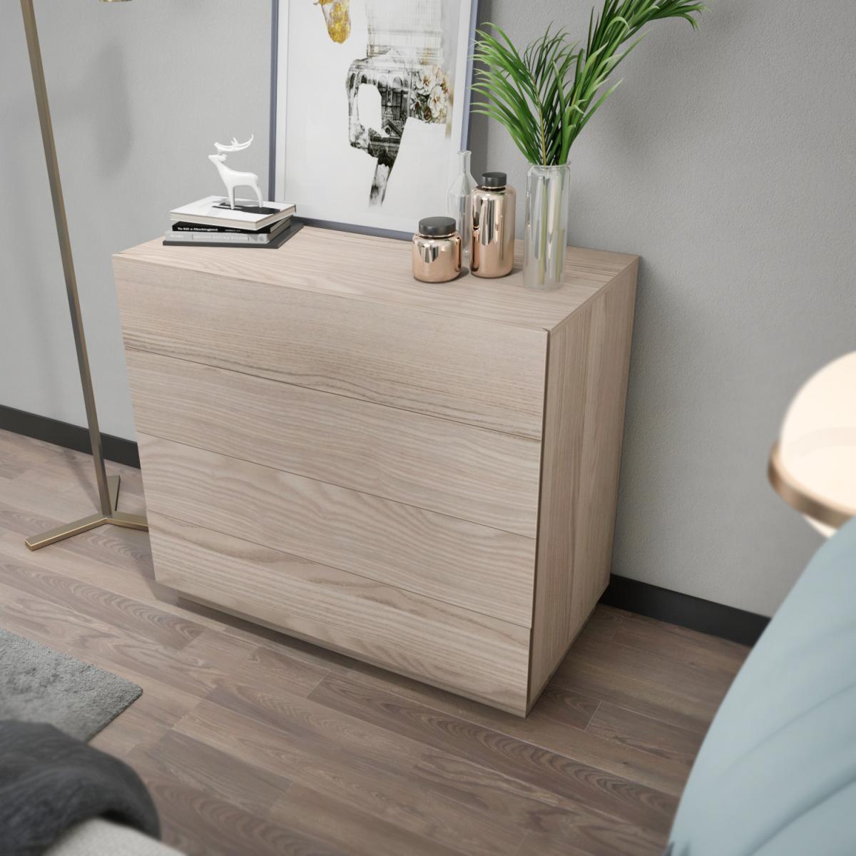Lines Wide Modern Dresser with Finger Pull Design - Cordoba Pattern – image 4