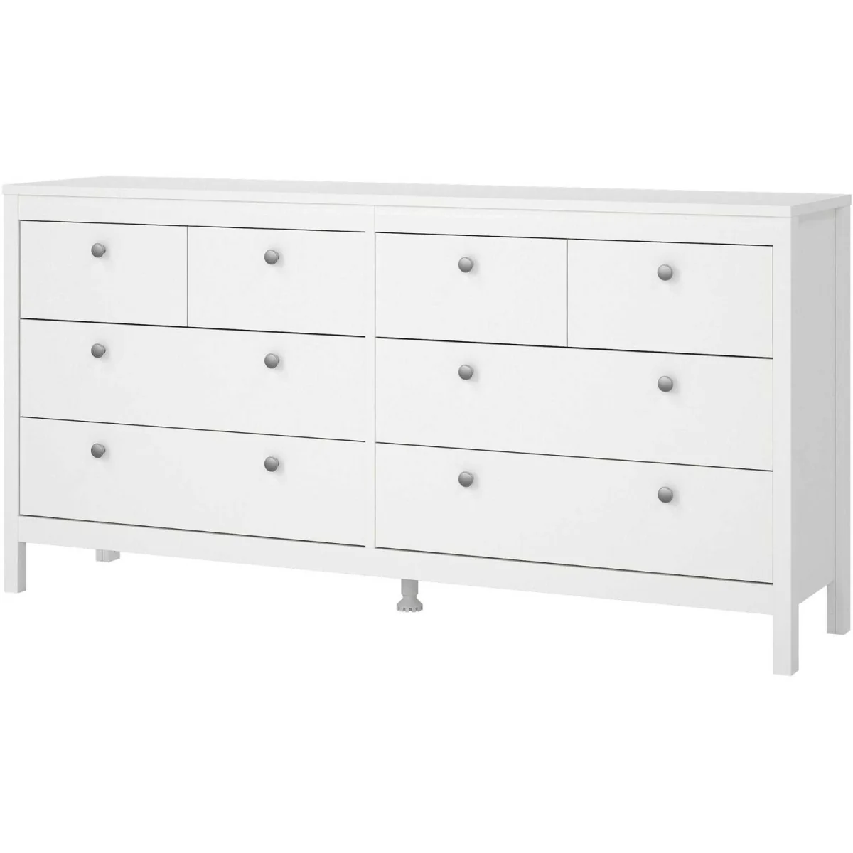 Wyld Haus Gossmere 8-Drawer White Wooden Dresser - White – image 5