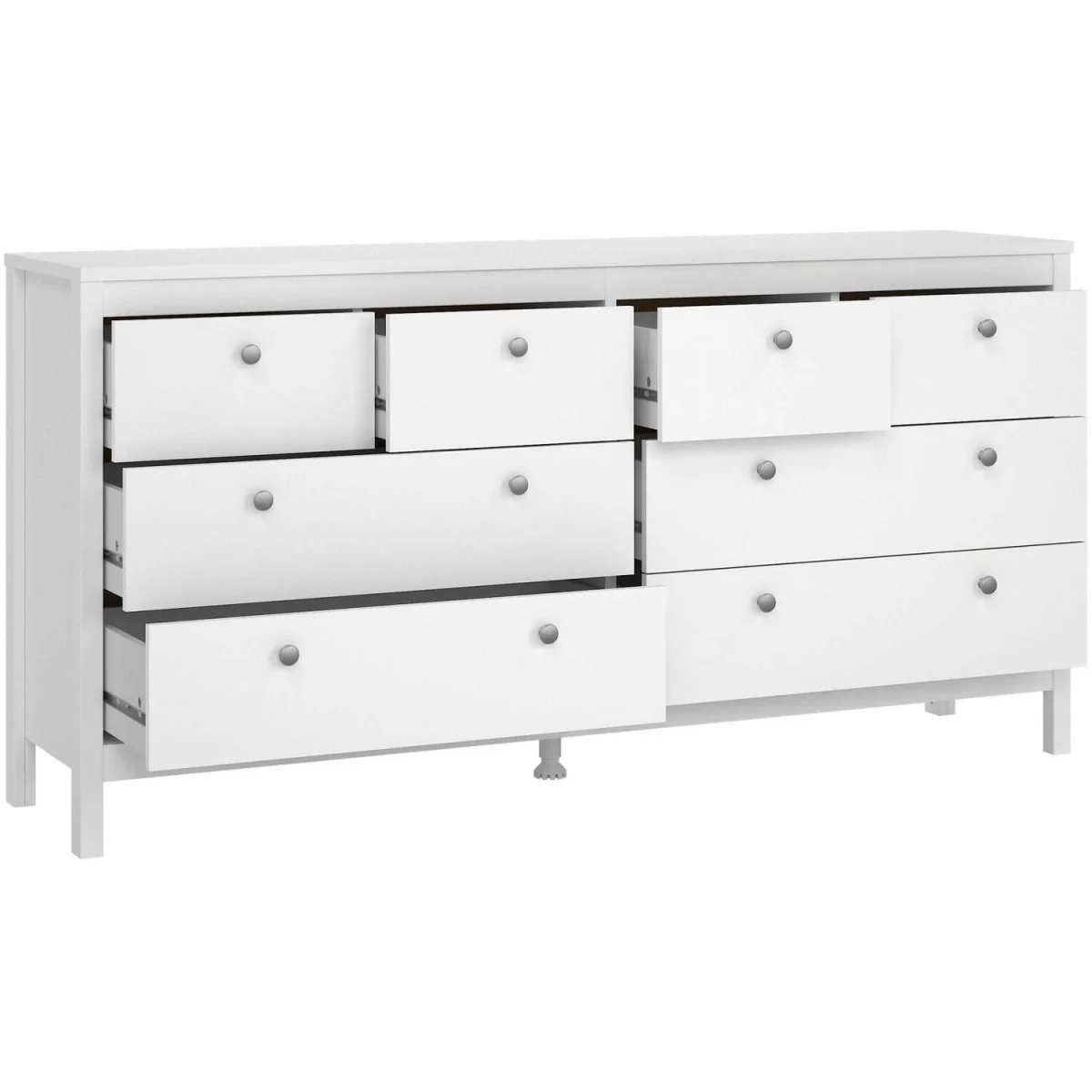 Wyld Haus Gossmere 8-Drawer White Wooden Dresser - White – image 7