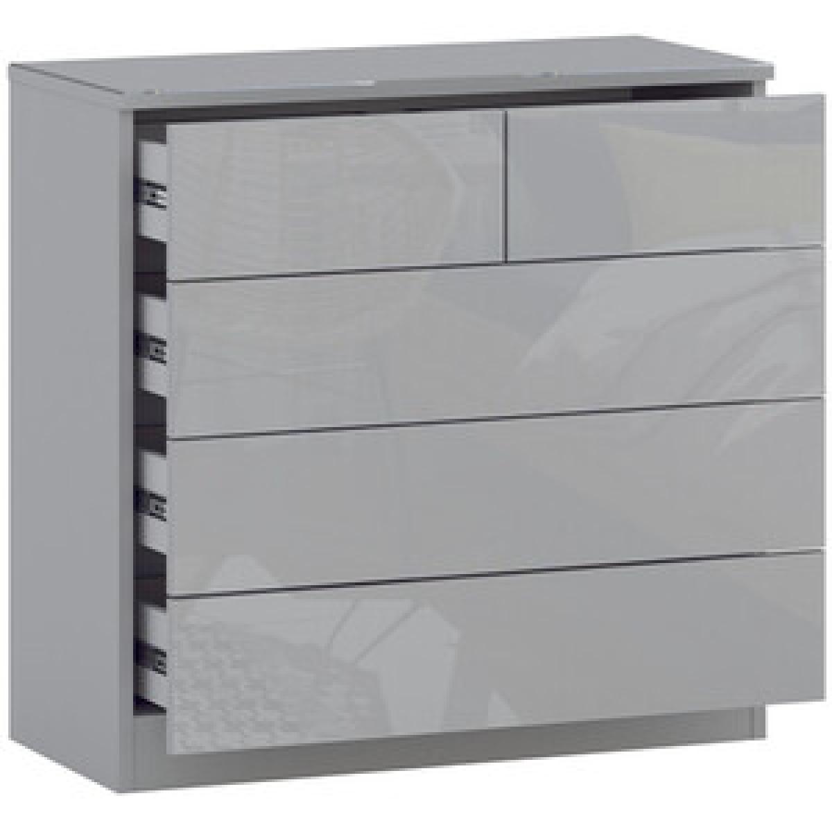 Shard 2 Over 3 Drawer Chest - Grey – image 6
