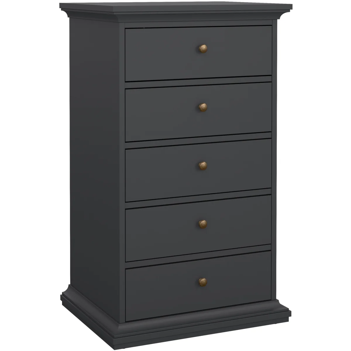 Paris Chest 5 Drawers - Grey – image 3