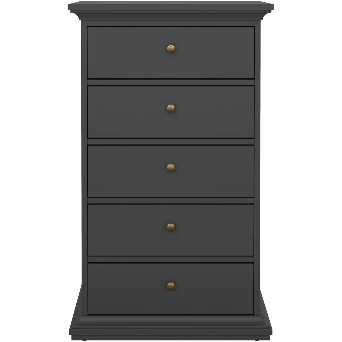Paris Chest 5 Drawers - Grey – image 4