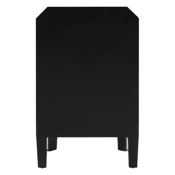 Teddy's Collection Tyler 3 Drawer Black Chest of Drawers – image 4