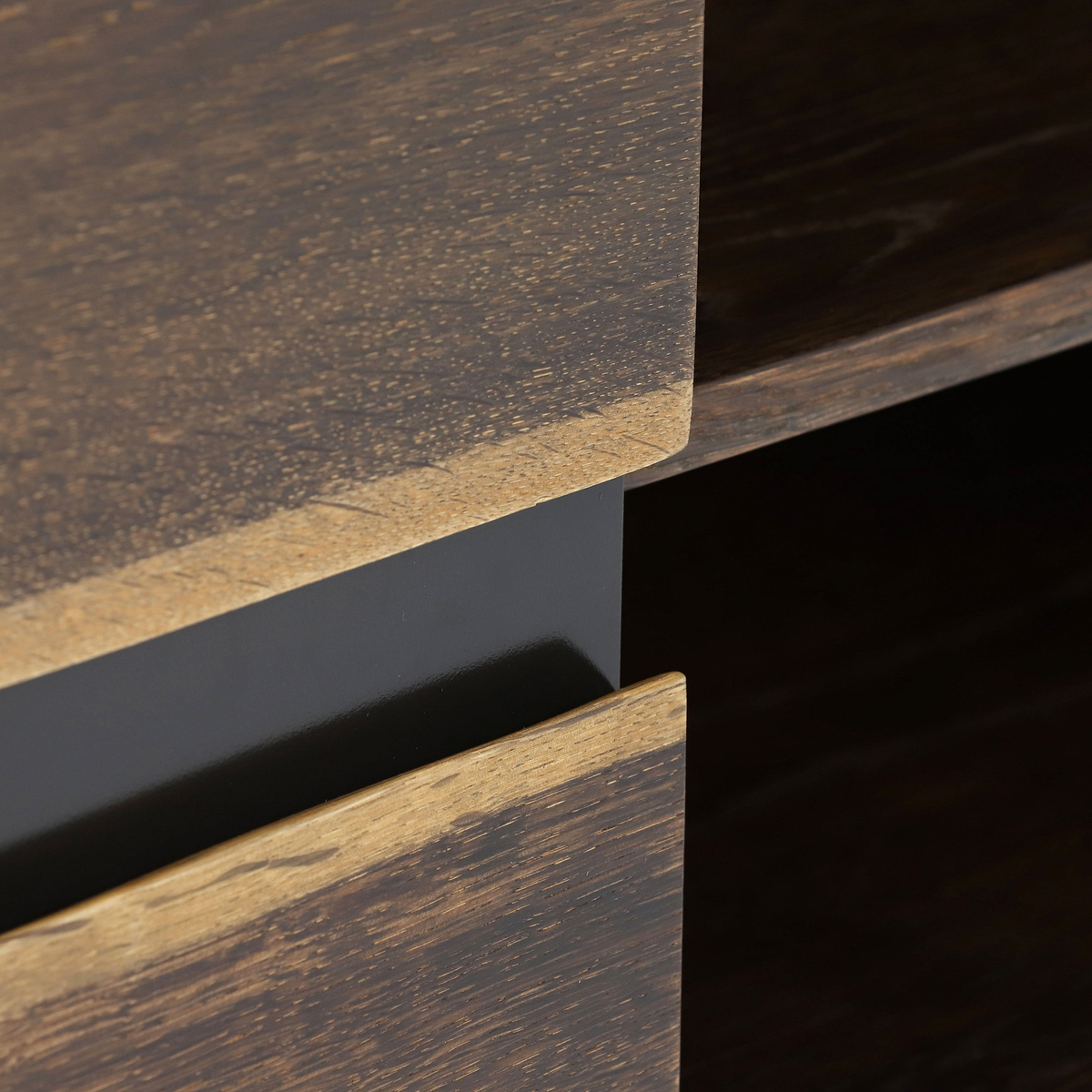Vega Solid Oak 2 Door Entertainment Unit – image 3