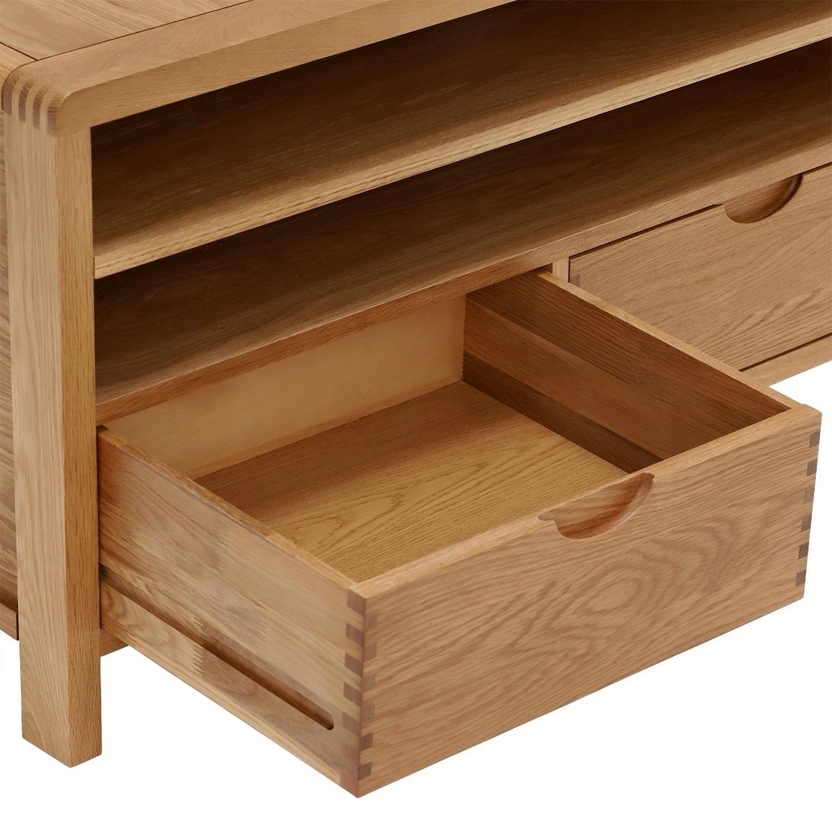 Ercol Bosco TV Cabinet Oak Wood | Barker & Stonehouse – image 4