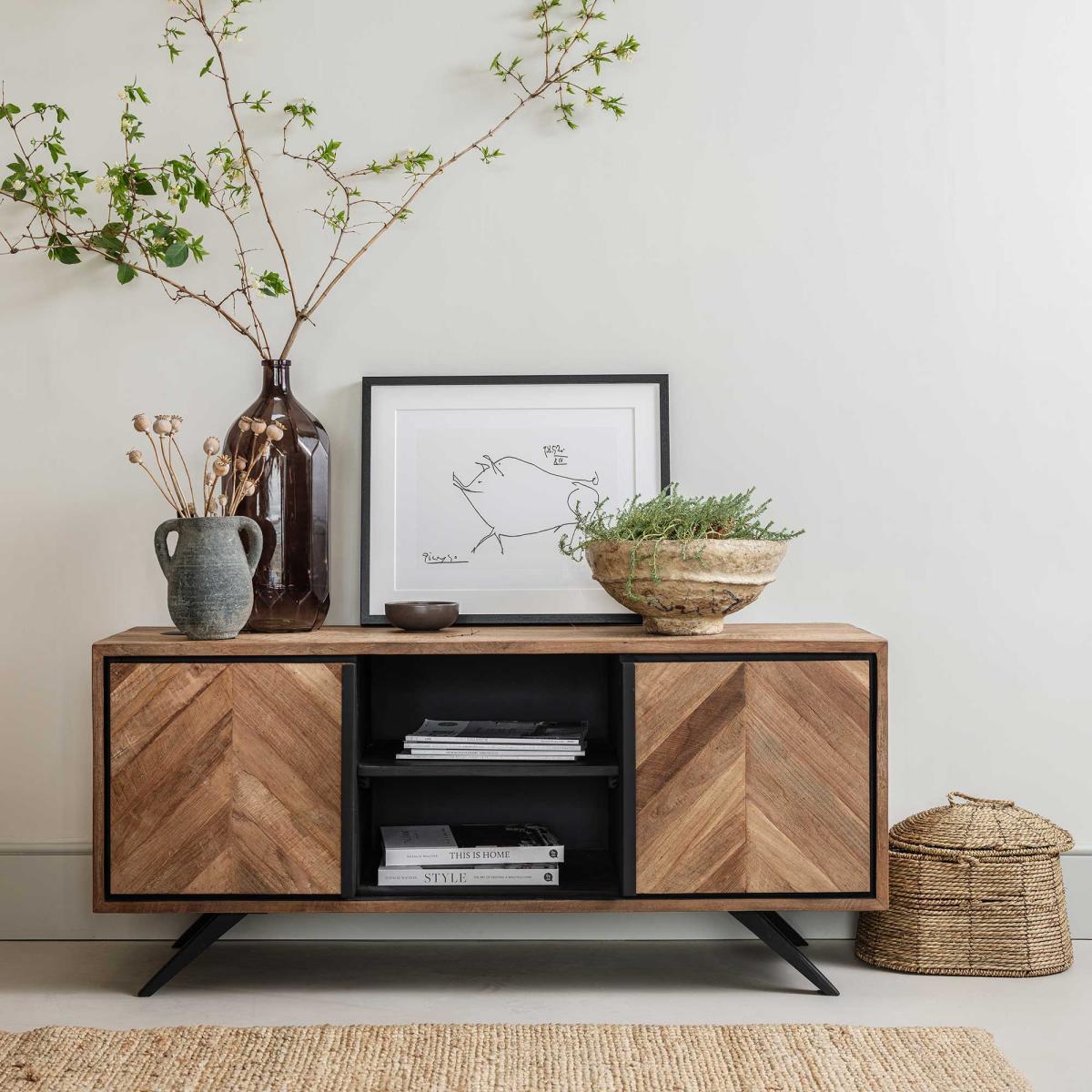 Brixton TV Unit, Brown | Barker & Stonehouse – image 2