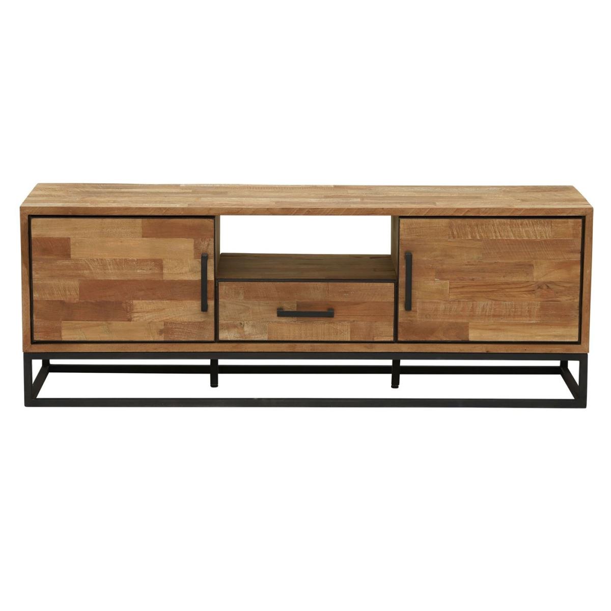 Borneo TV Unit, Brown Wood | Barker & Stonehouse – image 2