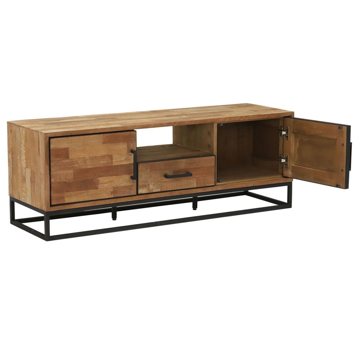 Borneo TV Unit, Brown Wood | Barker & Stonehouse – image 4