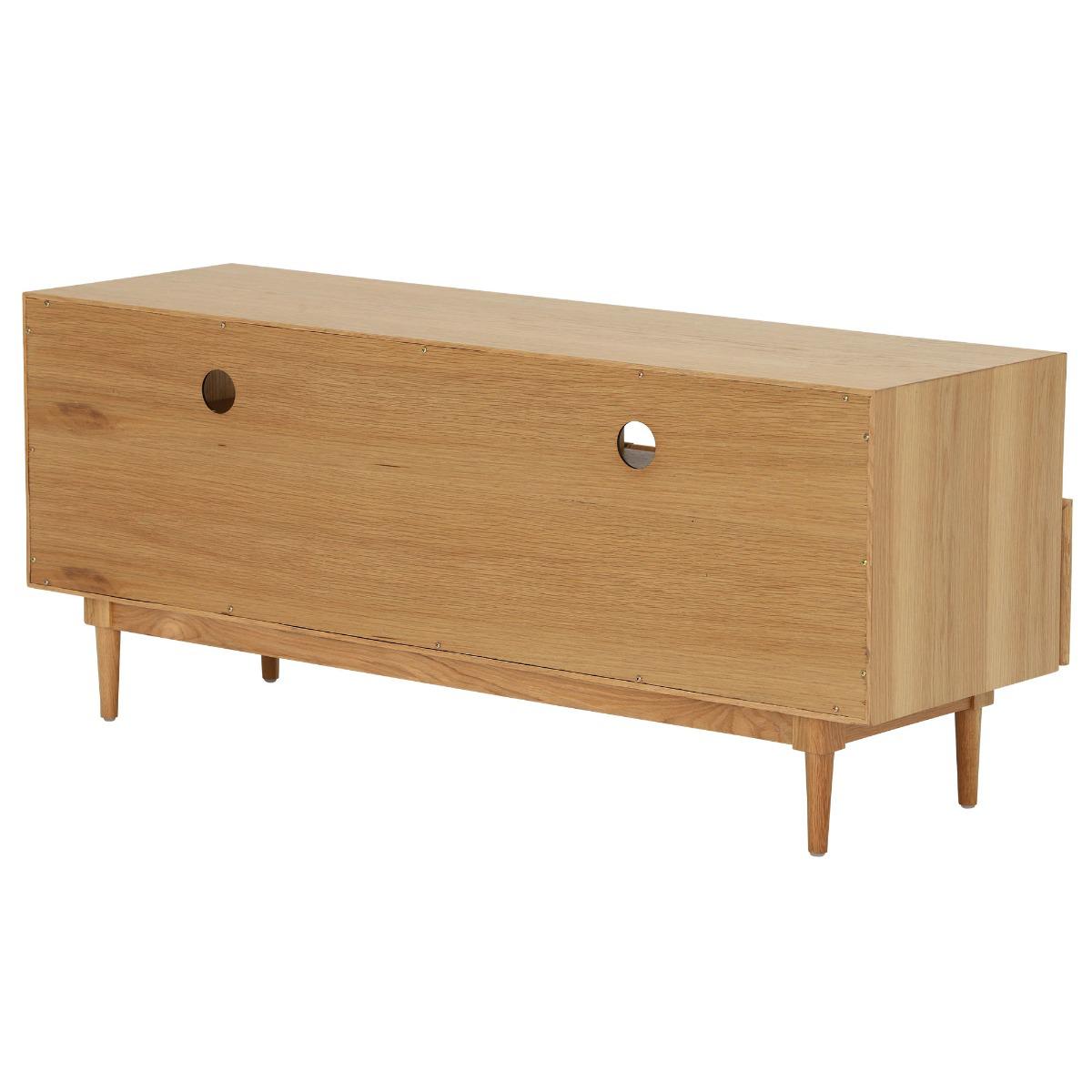 Hague Small 2 Drawer TV Unit, 776 Oak Wood | Barker & Stonehouse – image 6