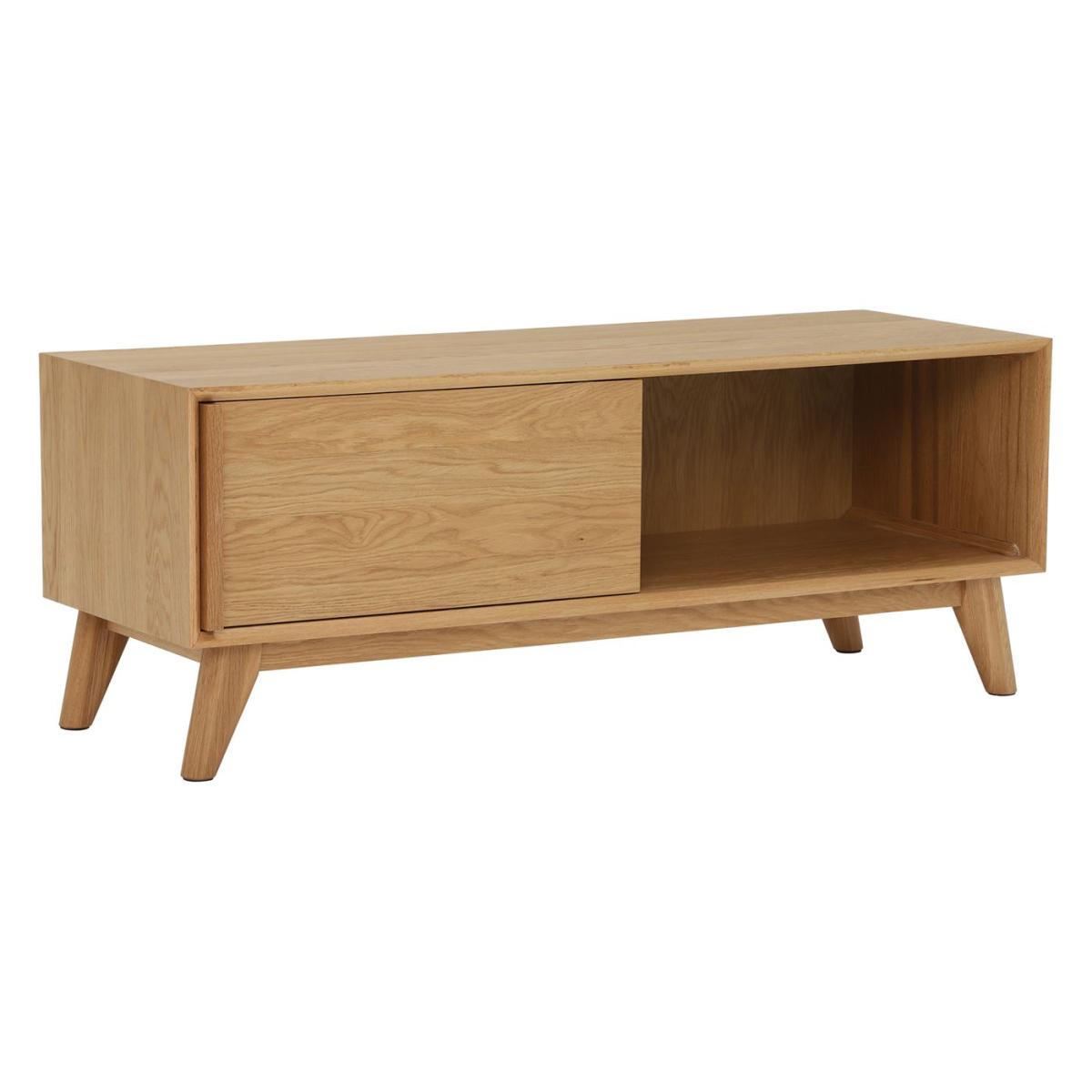Lund 1 Door Oak TV Cabinet, 776 Oak Wood | Barker & Stonehouse – image 5