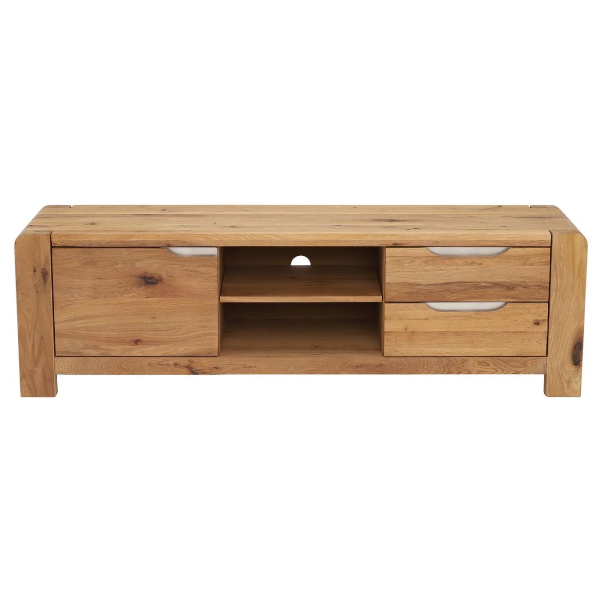 Lidgate TV Hifi Unit, 776 Oak Wood | Barker & Stonehouse – image 2