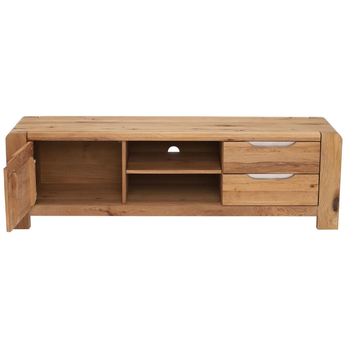 Lidgate TV Hifi Unit, 776 Oak Wood | Barker & Stonehouse – image 3