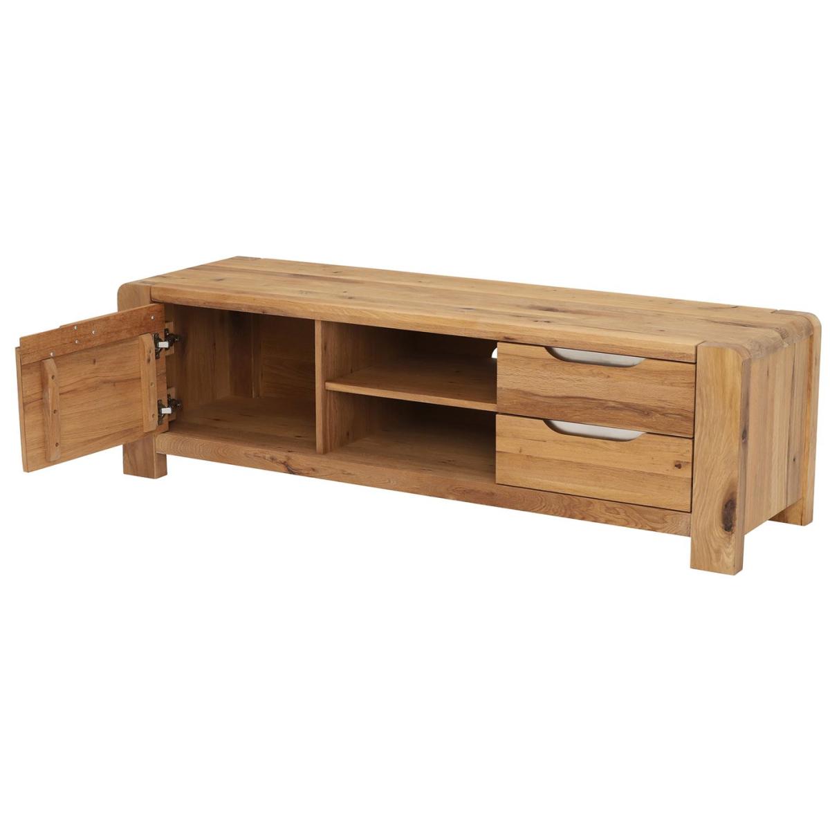 Lidgate TV Hifi Unit, 776 Oak Wood | Barker & Stonehouse – image 4