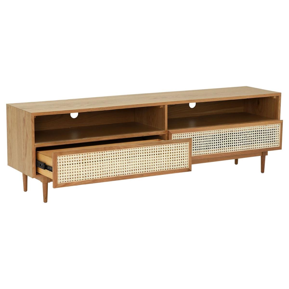 Hague 2 Drawer TV Unit, 776 Wood | Barker & Stonehouse – image 3