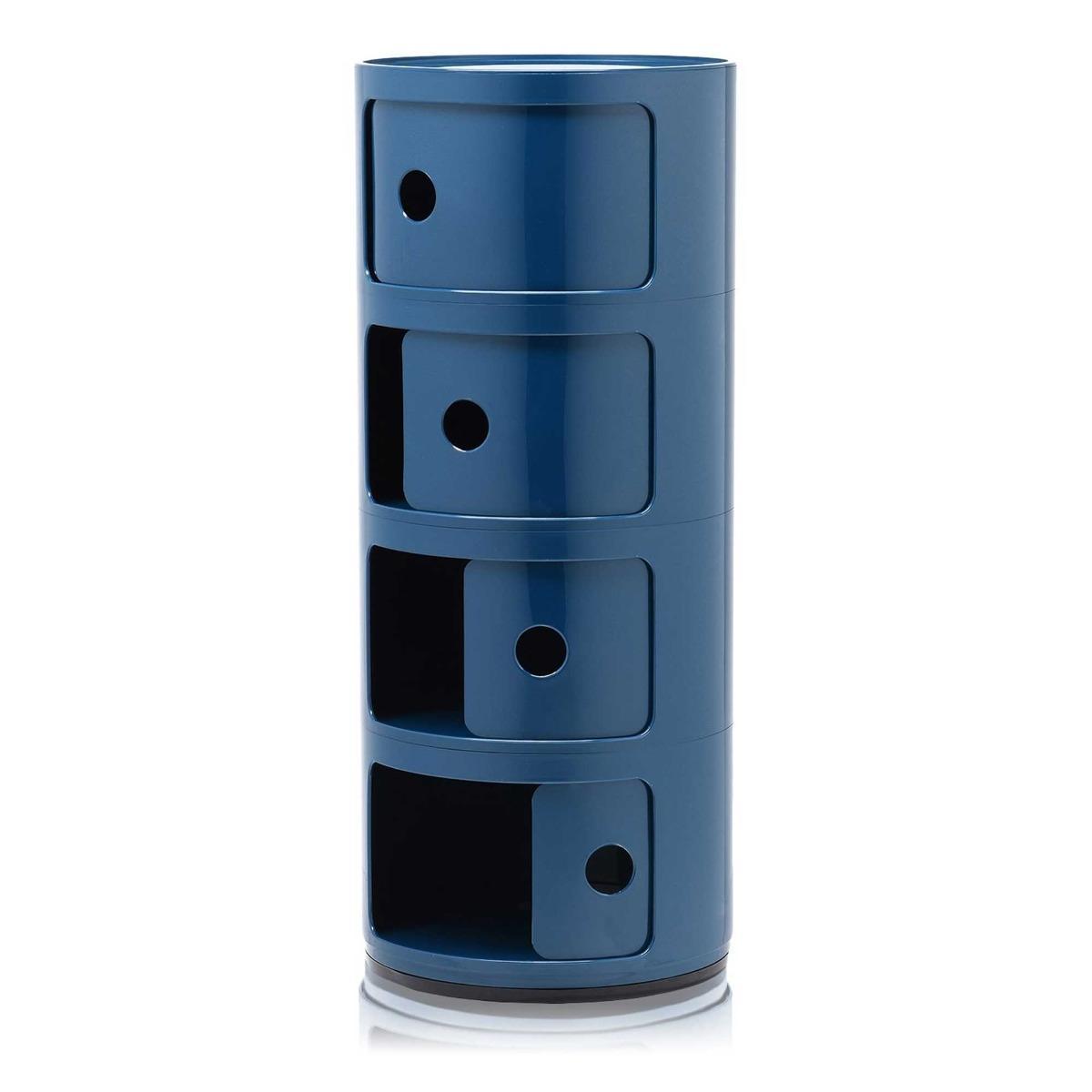Kartell Componibili 4 Drawer Storage Unit, Blue – image 3