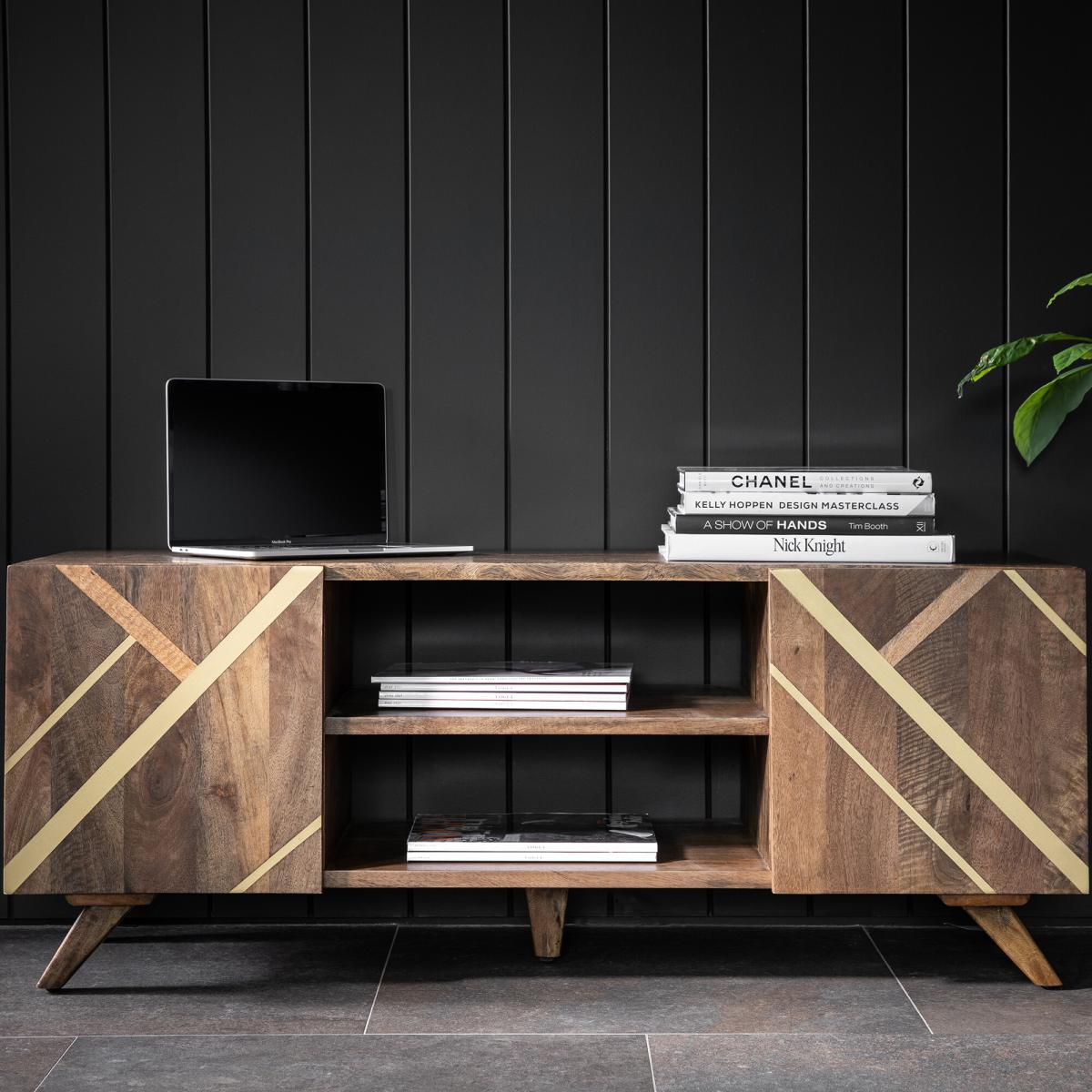 Sondra TV Unit, Brown | Barker & Stonehouse – image 2