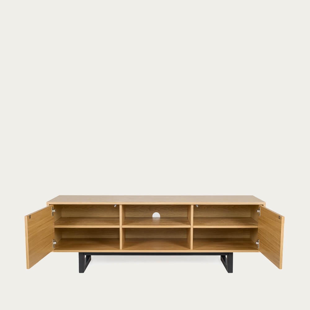 Oak Diamond Print Camden TV Unit – image 3