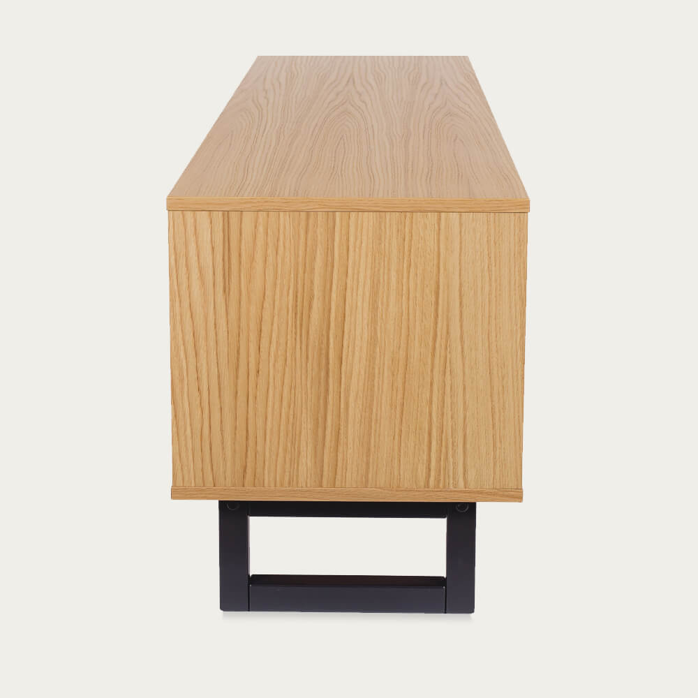 Oak Diamond Print Camden TV Unit – image 4