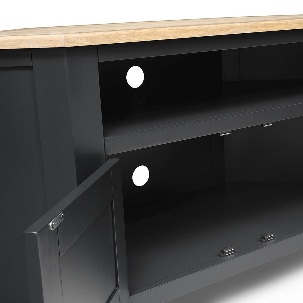 Ellwood Charcoal Large Corner TV Unit - Up to 56" – image 5