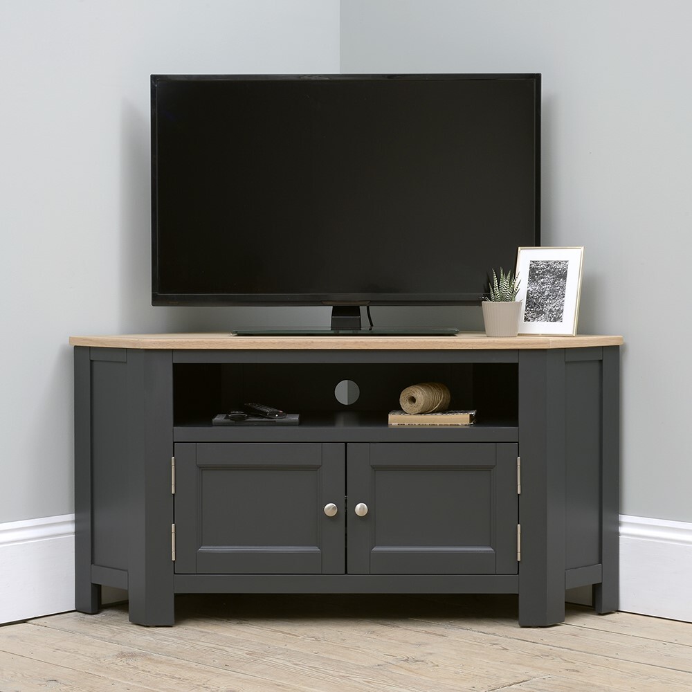 Ellwood Charcoal Large Corner TV Unit - Up to 56" – image 9