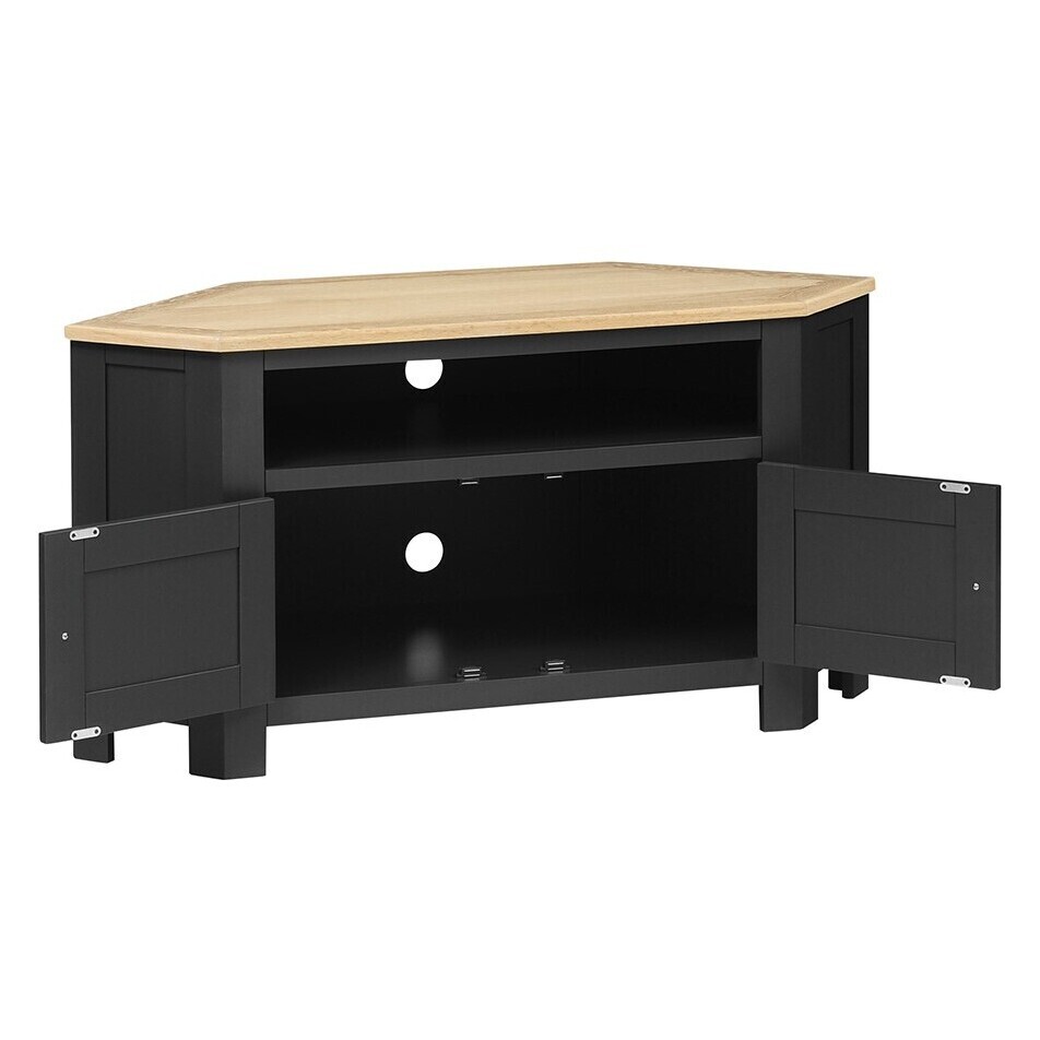 Ellwood Charcoal Large Corner TV Unit - Up to 56" – image 2