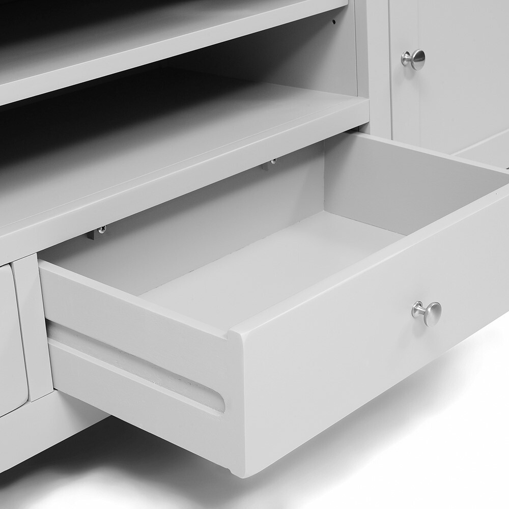 Chester Dove Grey Extra Large TV Stand - Up to ''99 – image 3