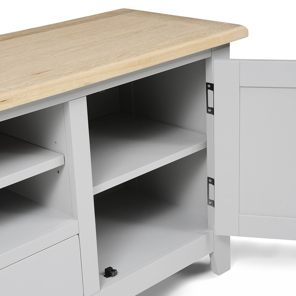 Chester Dove Grey Extra Large TV Stand - Up to ''99 – image 13