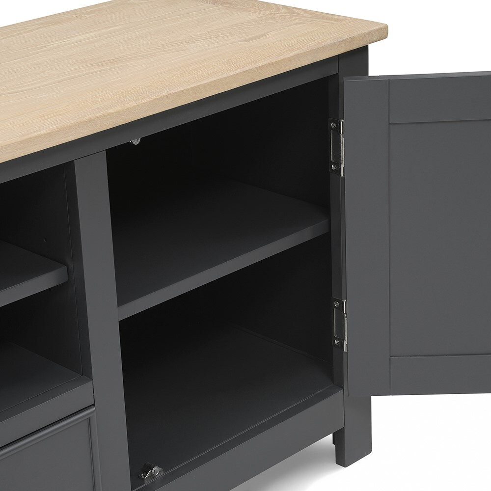 Ellwood Charcoal NEW Extra Large TV Stand - Up to ''99 – image 4
