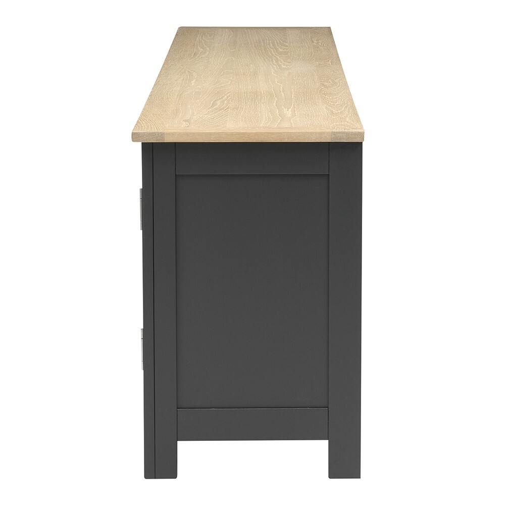 Ellwood Charcoal NEW Extra Large TV Stand - Up to ''99 – image 5