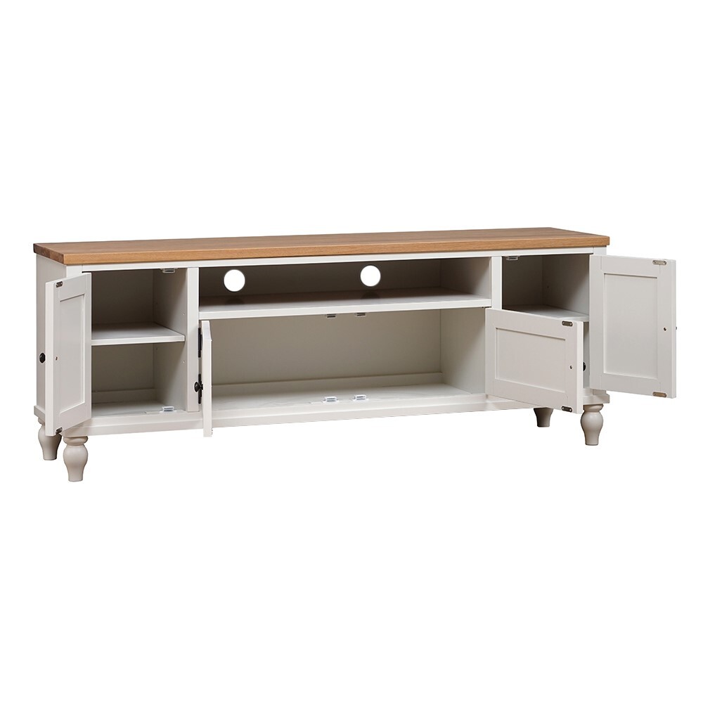 Marlow Pale Grey Low and Wide TV Unit Up to 70" – image 5