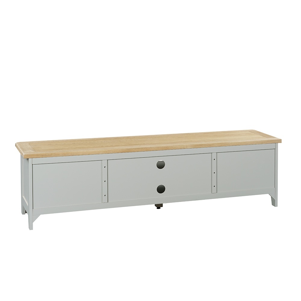 Chester Dove Grey Low Wide TV Unit - up to 80" – image 9