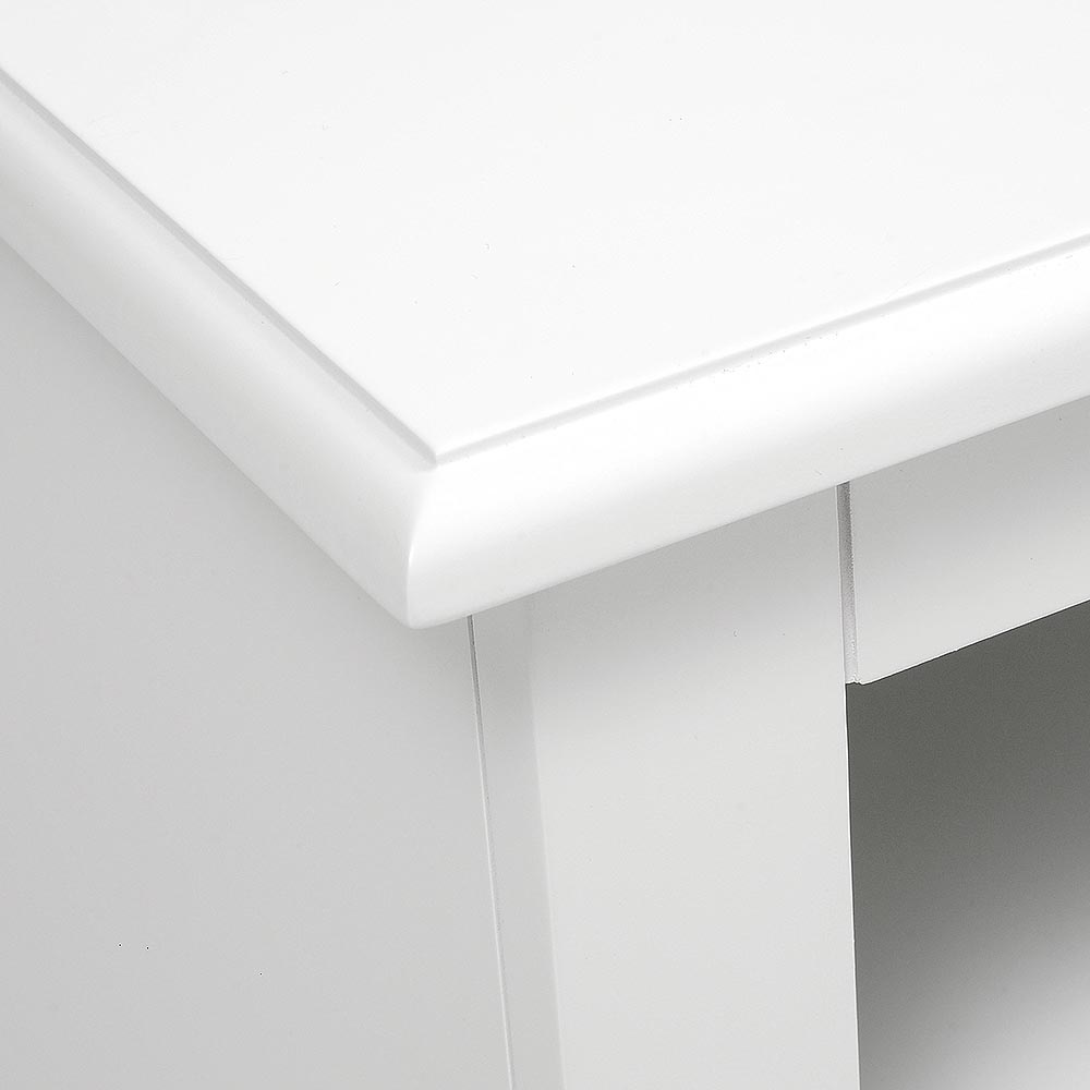 Burford Warm White Extra Large TV Stand - Up to 80" – image 5