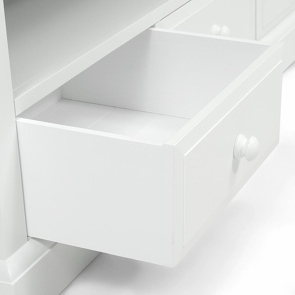 Burford Warm White Extra Large TV Stand - Up to 80" – image 6