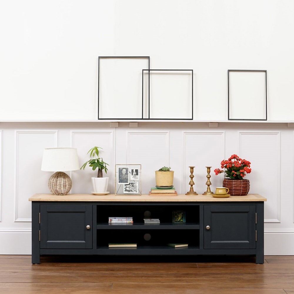 Ellwood Charcoal Extra Large TV Stand - Up to 80" – image 4