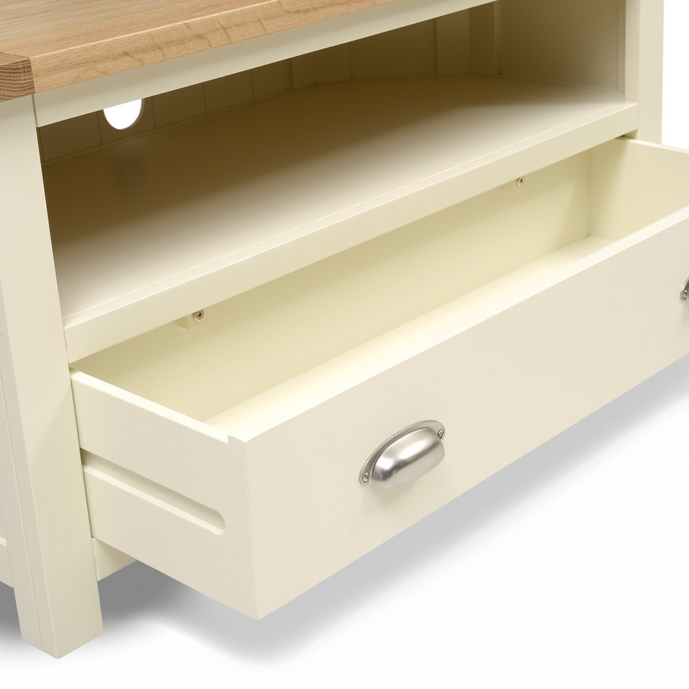 Sussex Cotswold Cream Corner TV Unit - Up to 44'' – image 2