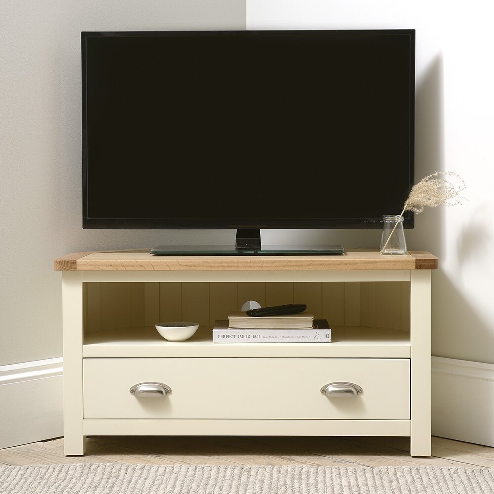 Sussex Cotswold Cream Corner TV Unit - Up to 44'' – image 7