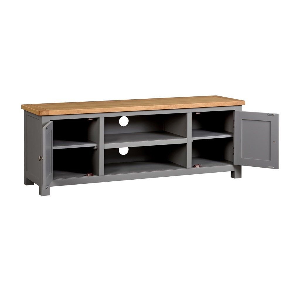Sussex Storm Grey Widescreen TV Unit - Up to 60" – image 4
