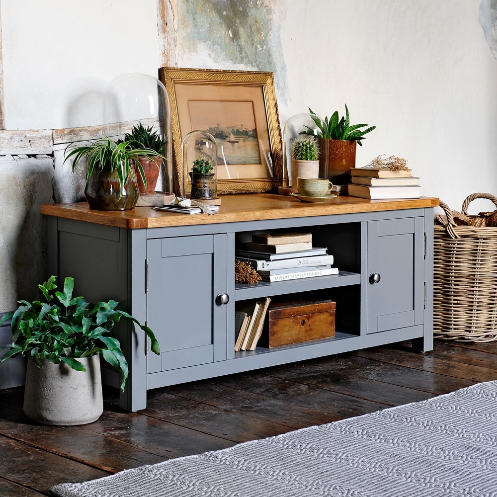 Sussex Storm Grey Widescreen TV Unit - Up to 60" – image 5