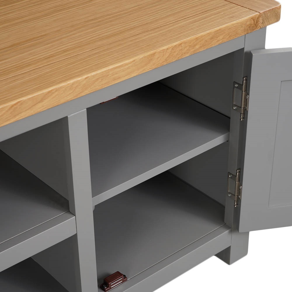 Sussex Storm Grey Widescreen TV Unit - Up to 60" – image 7