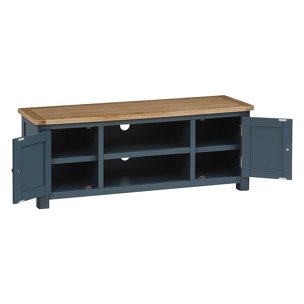 Westcote Inky Blue Large TV Unit - Up to 57'' – image 2